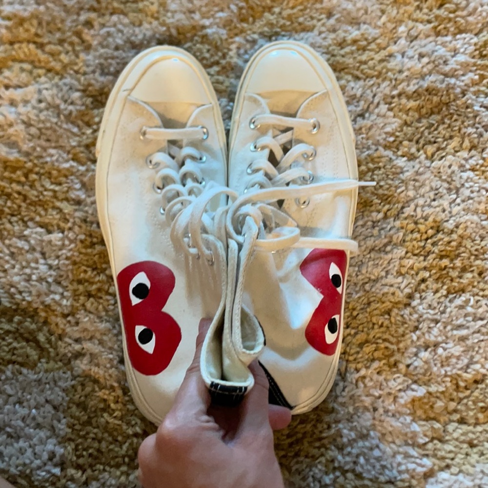 Comme des garcons converse Colab new